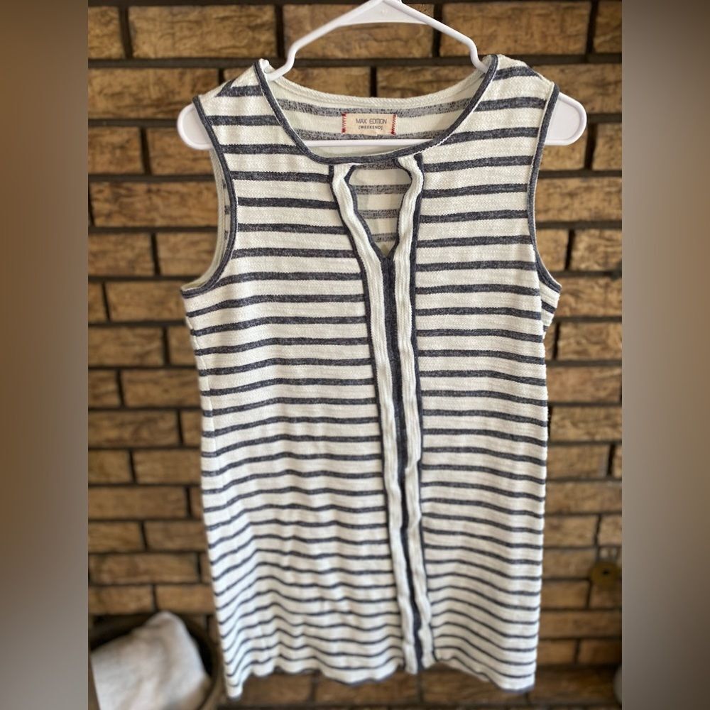 ‎Max editions striped dress